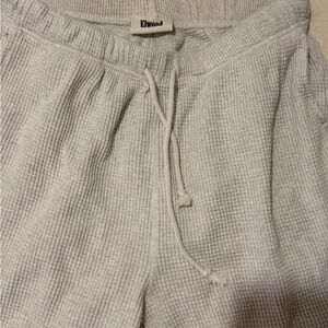 Elwood Gray Waffle Knit Pants
